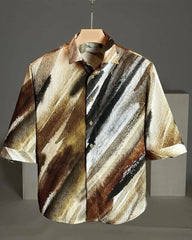MEN'S FABLOUS PRINTED 3/4th SLEEVE SHIRT